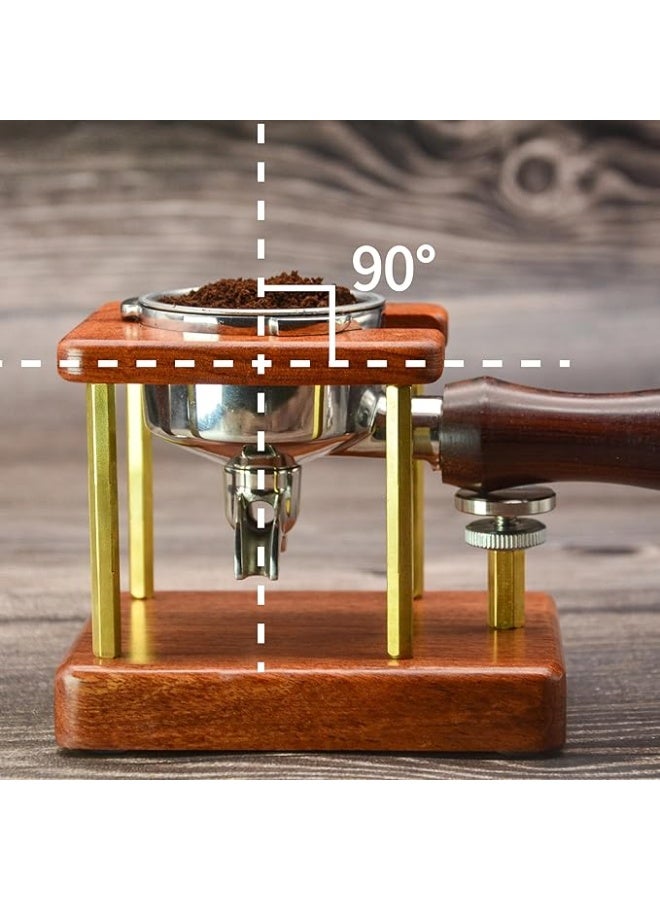 NEOUZA Coffee Tamping Station, Portafilter Stand Holder, Fits Most Espresso Machine，Adjustable Height (53/54mm) - Image 3