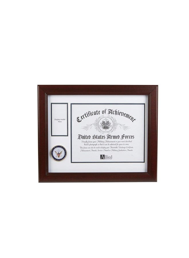 Allied Flag Allied Frame United States Navy Medal and Award Frame - Image 1