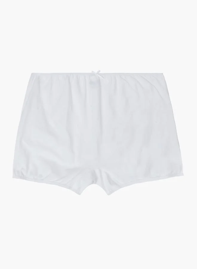 Styli Pack of 5 - Girls Boxer Brief with Bow Detail