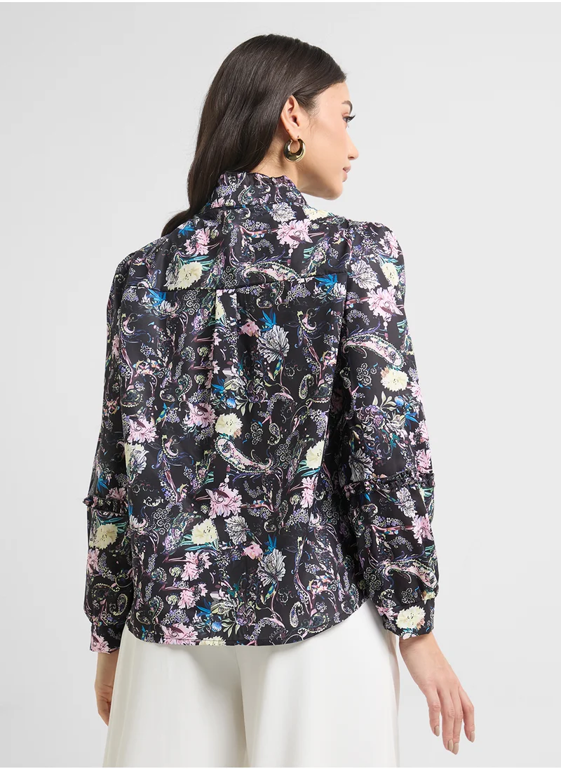 ELLA Floral Print Top