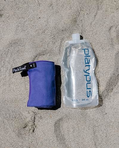 Platypus SoftBottle Flexible Water Bottle with Closure Cap, Waves, 1.0-Liter - Image 4