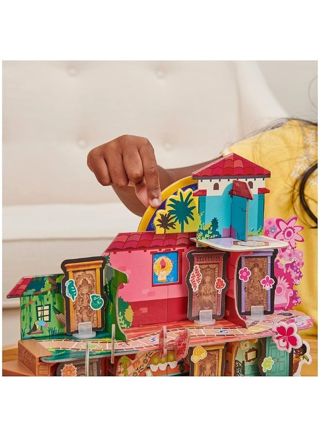 Spin Master Games Disney Encanto, House of Charms Cute Easy Family Board Game with Magic Tokens Based on The Movie, for Kids Ages 5 and up - Image 1