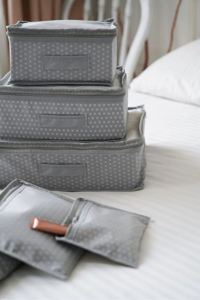 Tozlu Pazar Dusty Market 6 Piece 1st Quality Suitcase Organizer