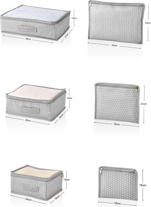 Tozlu Pazar Dusty Market 6 Piece 1st Quality Suitcase Organizer