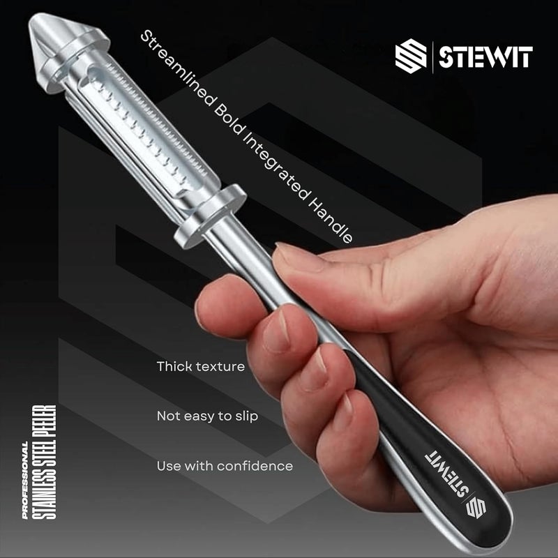 Stewit قشارة خضار وفواكه 3 في 1 متعددة الاستخدامات للمطبخ - Image 5