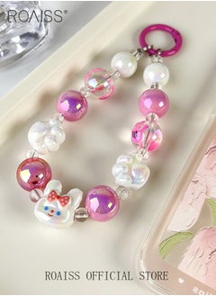 roaiss High Quality Mobile Phone Pendant Camera Anti Lost Rope Handmade Beads Cute and Fashionable Versatile for Everyday Use  - Image 5
