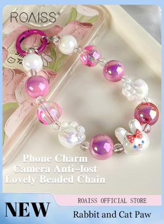 High Quality Mobile Phone Pendant Camera Anti Lost Rope Handmade Beads Cute and Fashionable Versatile for Everyday Use - pzsku/ZC3DED457523BABD77E22Z/45/_/1729239056/c655a1c9-97ca-4173-bbe4-1241cffa52d7