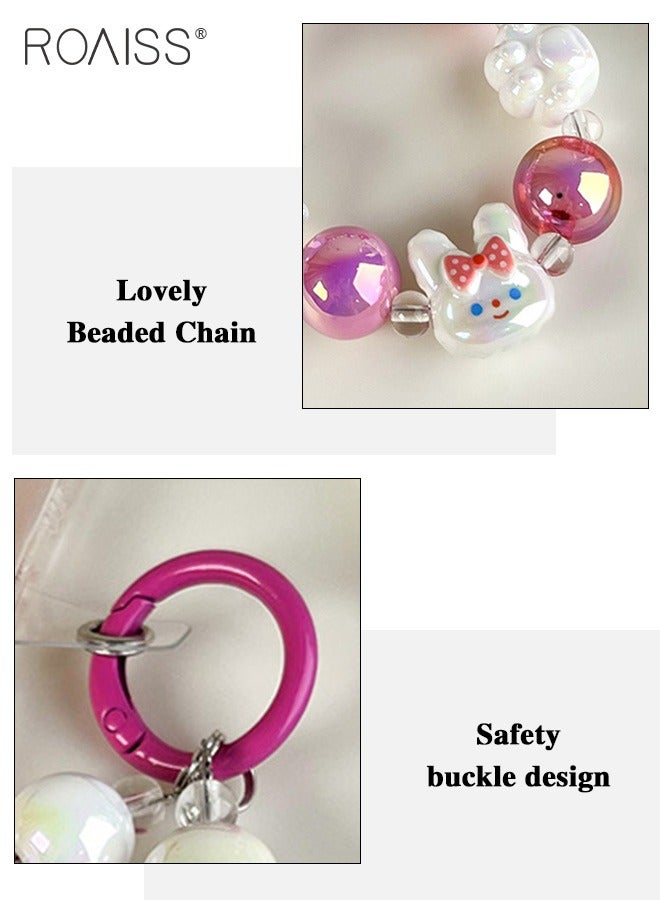 High Quality Mobile Phone Pendant Camera Anti Lost Rope Handmade Beads Cute and Fashionable Versatile for Everyday Use