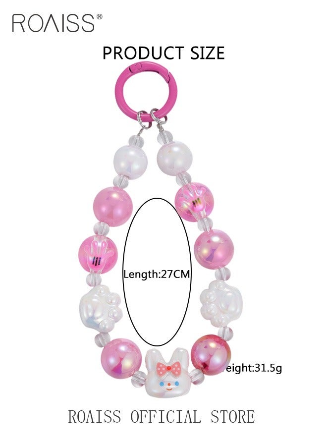 High Quality Mobile Phone Pendant Camera Anti Lost Rope Handmade Beads Cute and Fashionable Versatile for Everyday Use