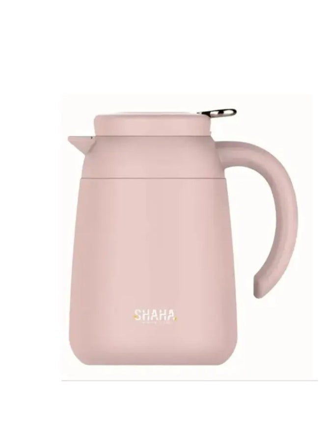 Shaha Vacuum Flask 1 Liter Pink - Image 1