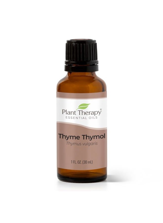 Plant Therapy زيت الزعتر ثيمول الأساسي 100% نقي، غير مخفف، طبيعي للعلاج بالروائح، درجة علاجية 30 مل (1 أونصة) - Image 1