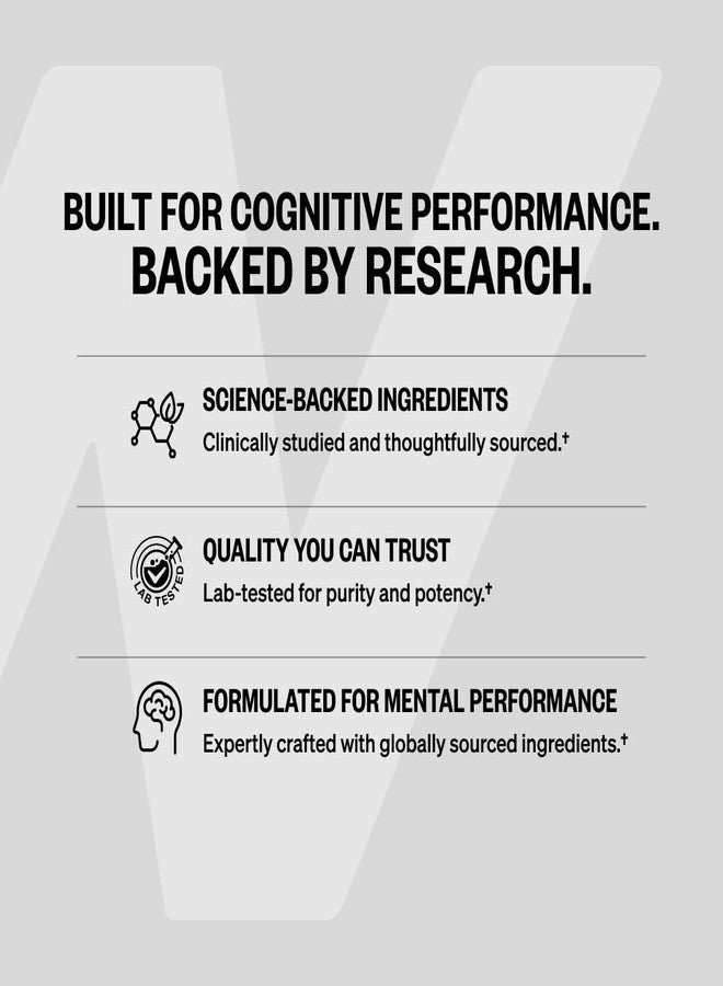 أونيت مكمل غذائي ONNIT Alpha Brain لتحسين التركيز والذاكرة والصفاء الذهني ودعم الوظائف الإدراكية، يحتوي على الثيانين وفيتامين ب6، 90 قرصًا - Image 4