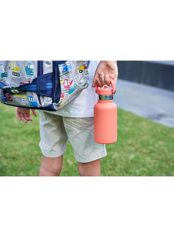 Moya 'Seashell' 350ml Insulated Sustainable Water Bottle Powder Blue - Image 2