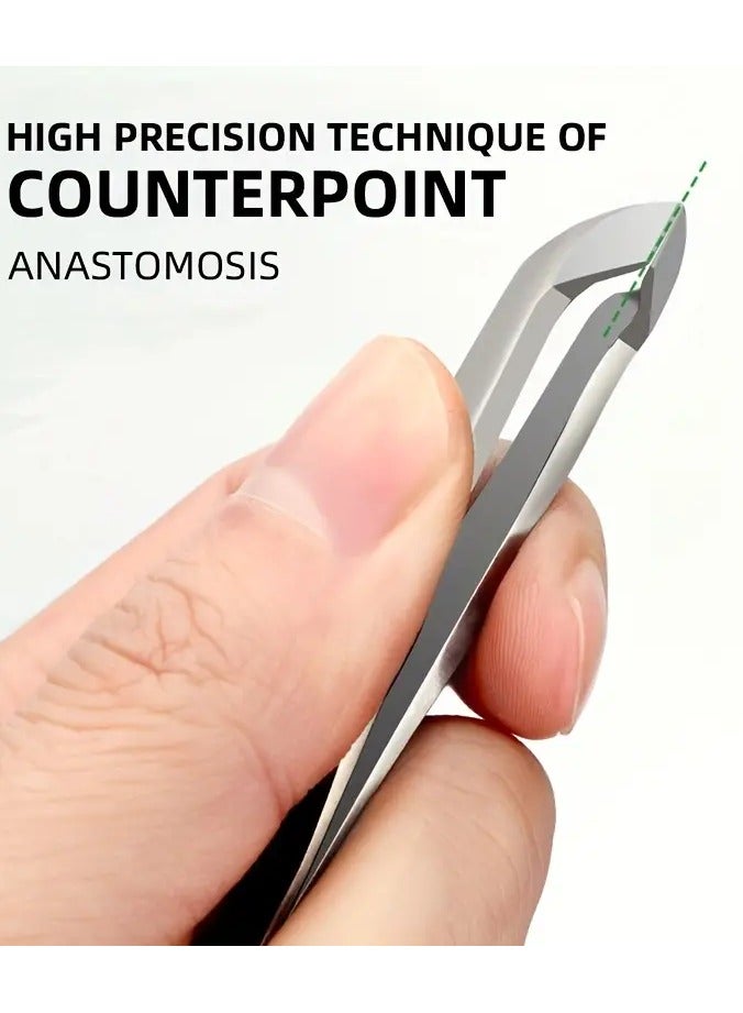 Goolsky Professional Cuticle Nippers - Portable Dead Skin Clipper for Nail Manicure and Exfoliation, Remove Old Skin, Burr, and Calluses with Ease - Ergonomic Design for Comfortable Grip - Image 2