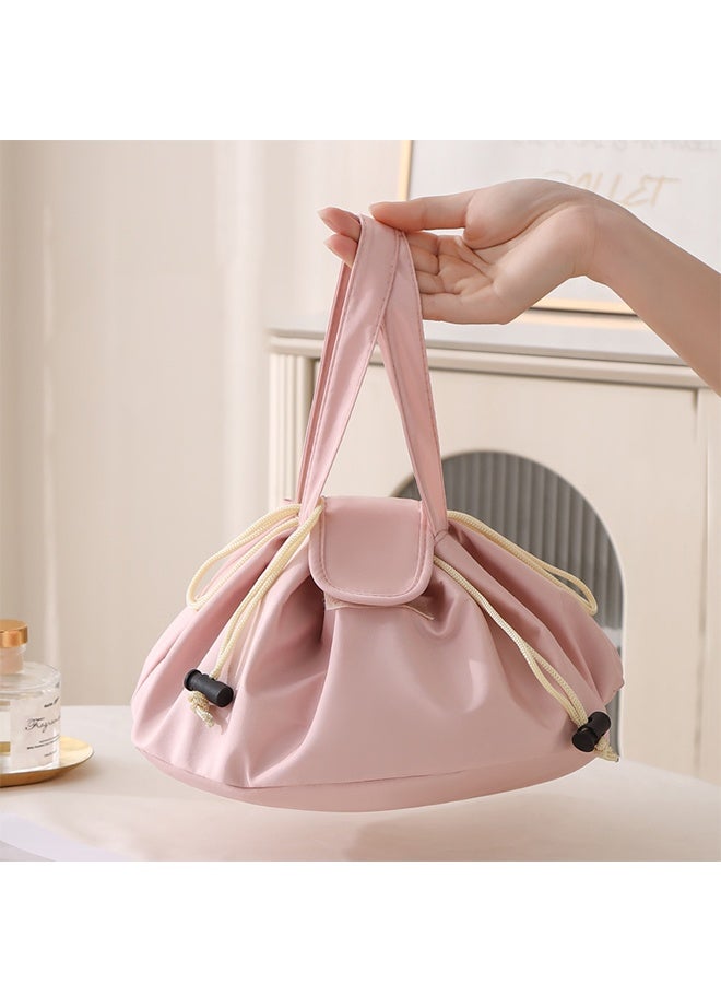 حقيبة مستحضرات تجميل بنساء - حقيبة أدوات الزينة للسفر لحقيبة تنظيم مستحضرات التجميل مع منطقة للفرشاة - Image 3