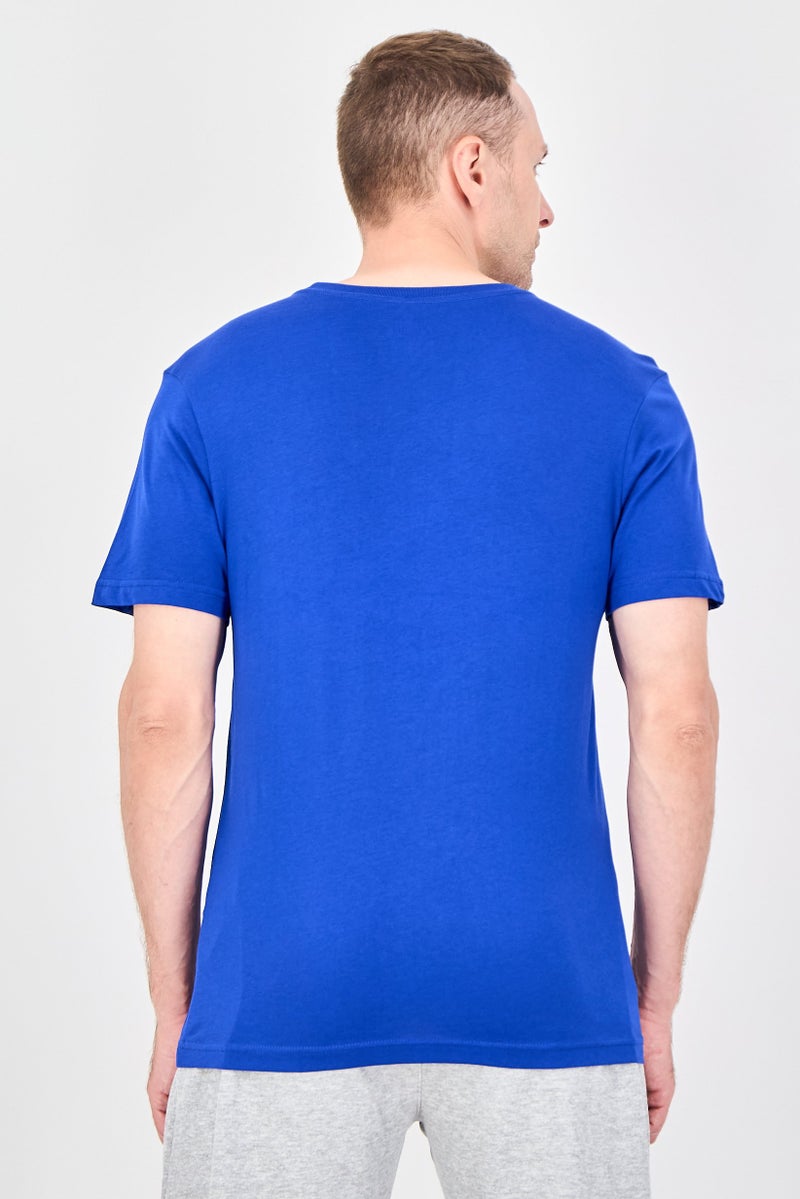 Fanatics Men Sportswear Fit Short Sleeve Graphic T-Shirt, Blue - Image 3