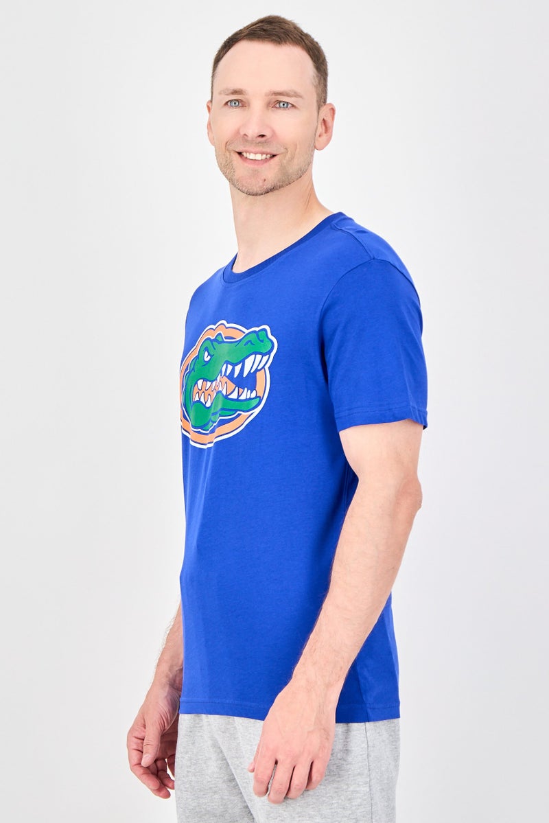 Fanatics Men Sportswear Fit Short Sleeve Graphic T-Shirt, Blue - Image 2