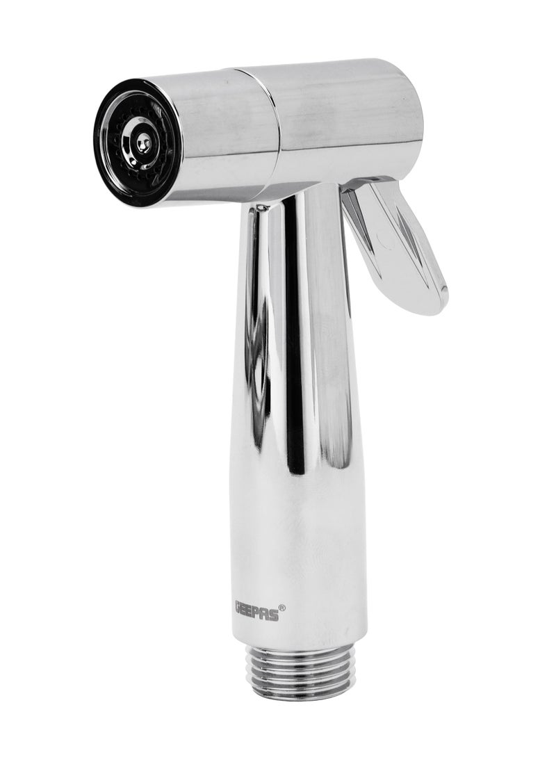 GEEPAS Geepas Polo Shattaf Set- GSW61130, Soft Spray Non-Stop Water Jet with Easy Switch On High-Quality ABS Material, G1/2" Thread| Suitable Water Temperature- 60-Degrees Celsius For Bathroom Use Silver  - Image 3