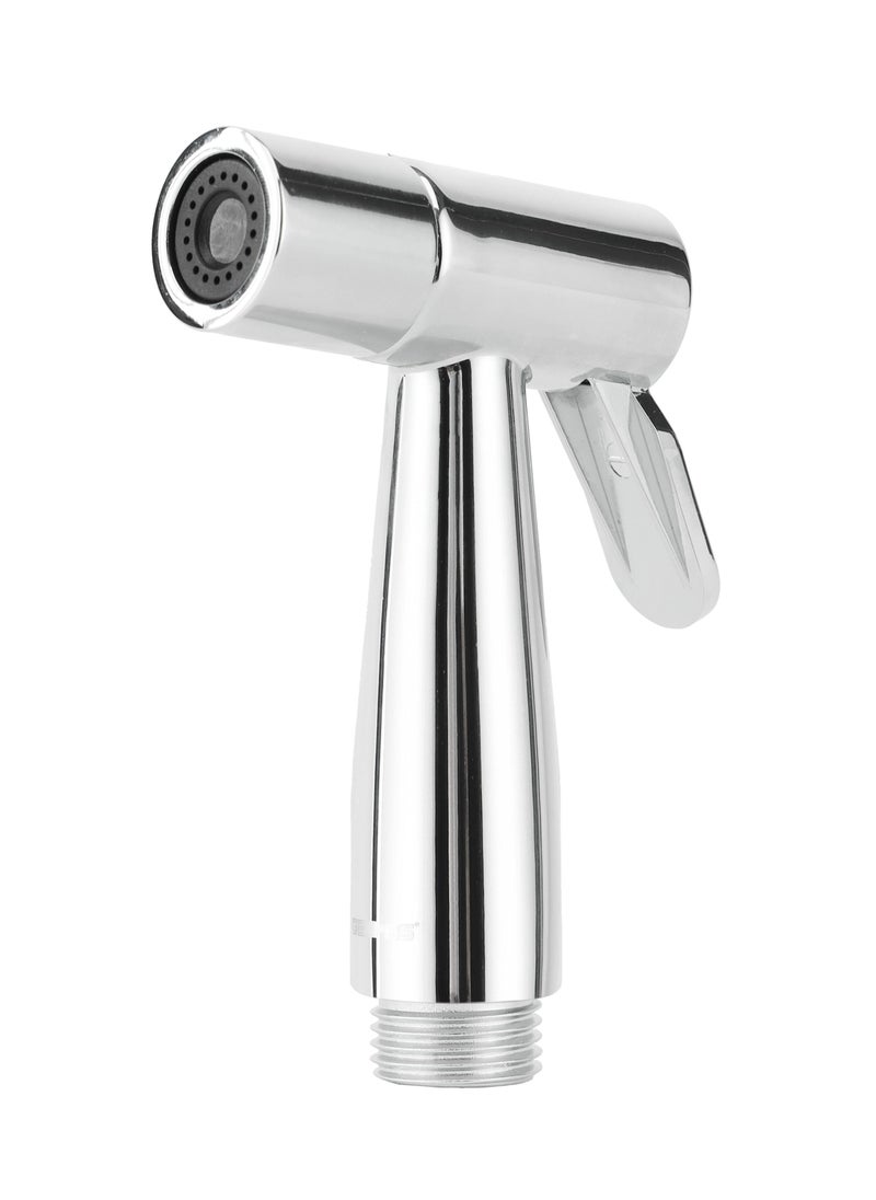GEEPAS - Geepas Polo Shattaf Set- GSW61130, Soft Spray Non-Stop Water Jet with Easy Switch On High-Quality ABS Material, G1/2" Thread| Suitable Water Temperature- 60-Degrees Celsius For Bathroom Use Silver - Image 1