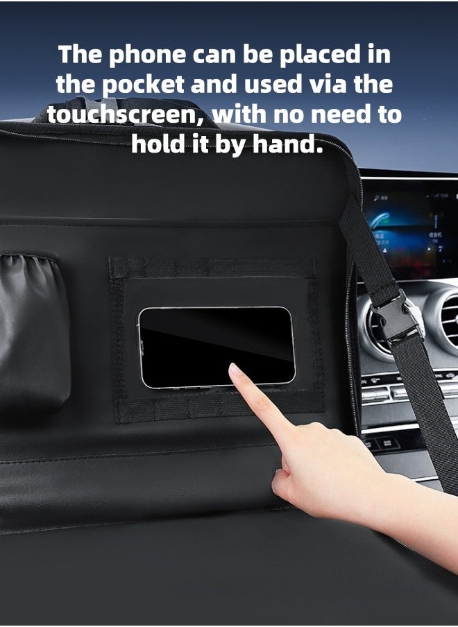 Healife Multifunctional Car Tray | Laptop Desk, Eating Tray and Organizer | Perfect for Commuting and Family Trips  - Image 4