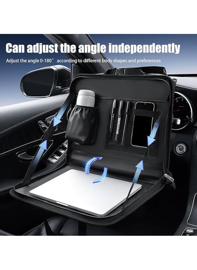 Healife Multifunctional Car Tray | Laptop Desk, Eating Tray and Organizer | Perfect for Commuting and Family Trips  - Image 2