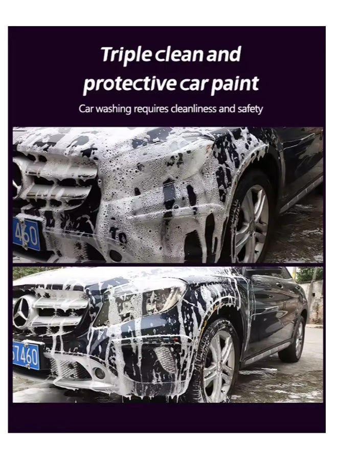 HERIOS Herios Wash & Wax Shampoo for Cars, 450ml, Contains Carnauba Wax  - Image 5