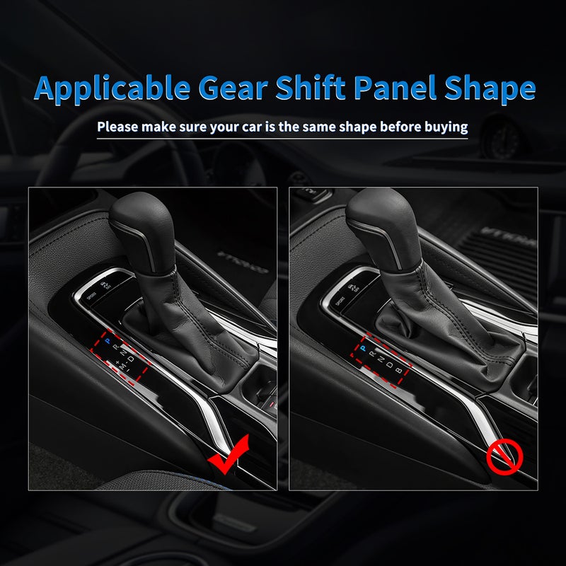 Real Soft Carbon Fiber Sticker For Toyota Corolla 2019 2020 2021 2022 2023 RHD LHD Center Console Gear Shift Accessories - Image 2