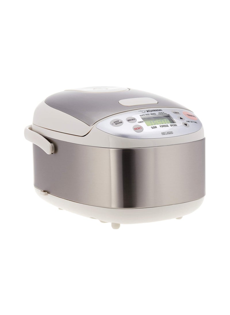 Zojirushi - Electronic Rice cooker/ warmer 0.5 ltr, Stainless - Image 1