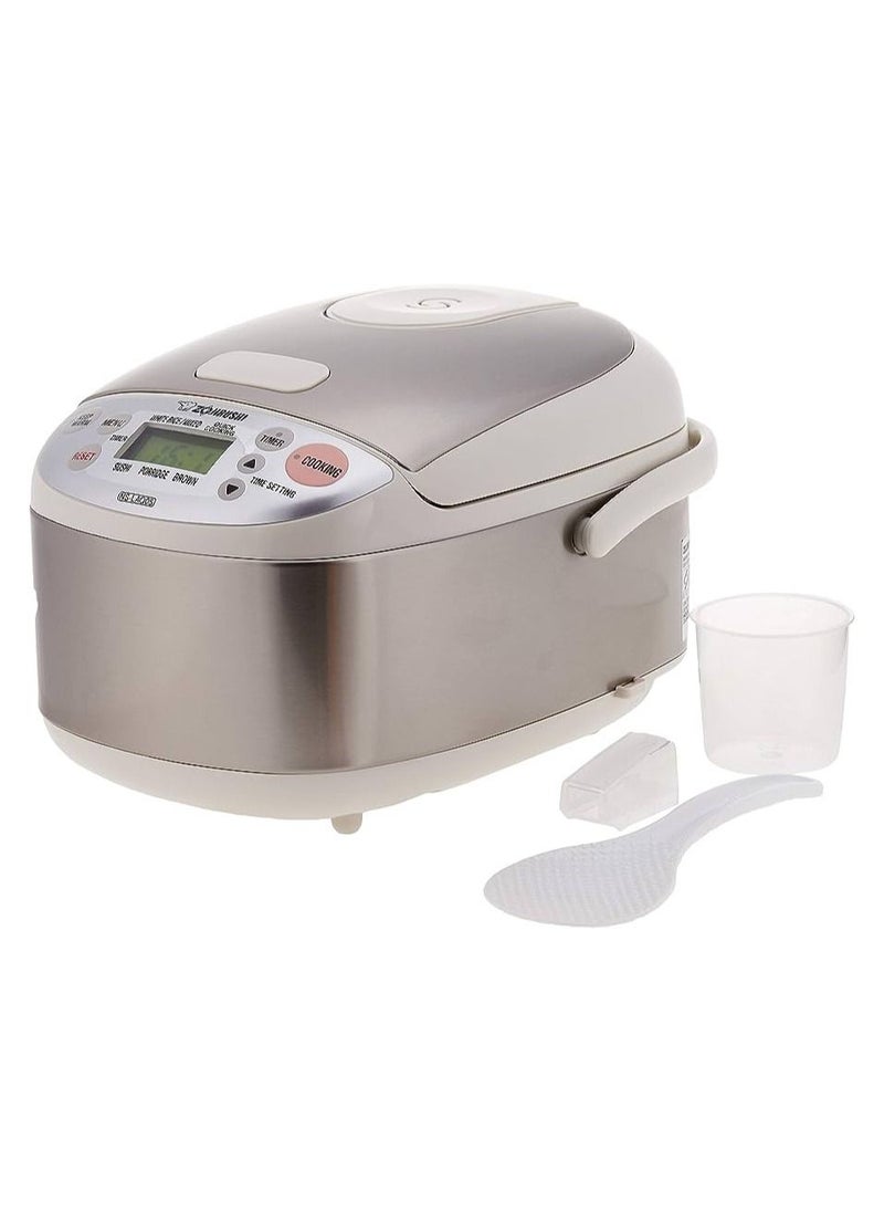 Zojirushi - Electronic Rice cooker/ warmer 0.5 ltr, Stainless - Image 1