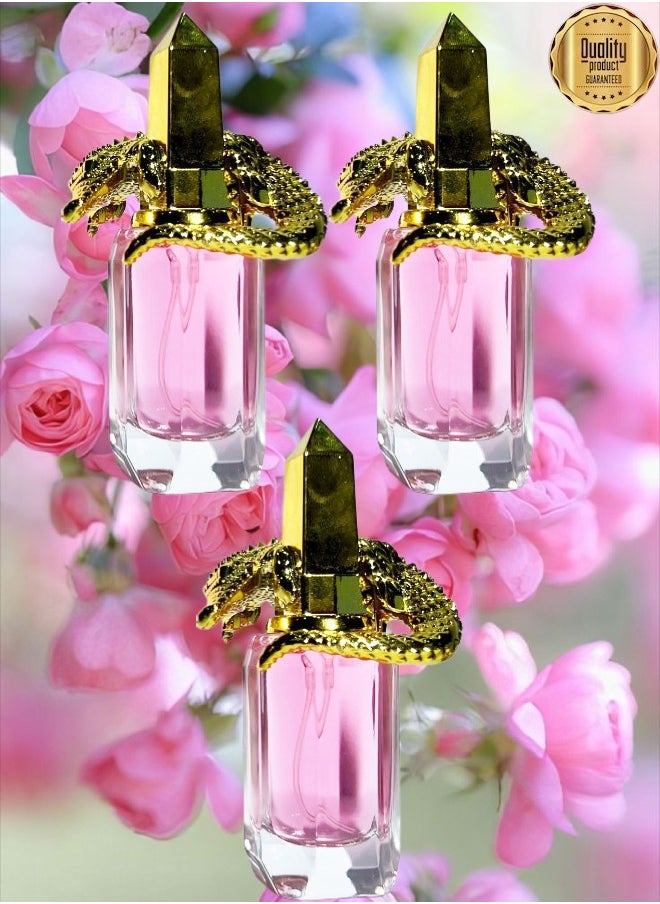 Pink gold 3 Pieces Classic Christian Pink Gold EDP 25ML  - Image 1