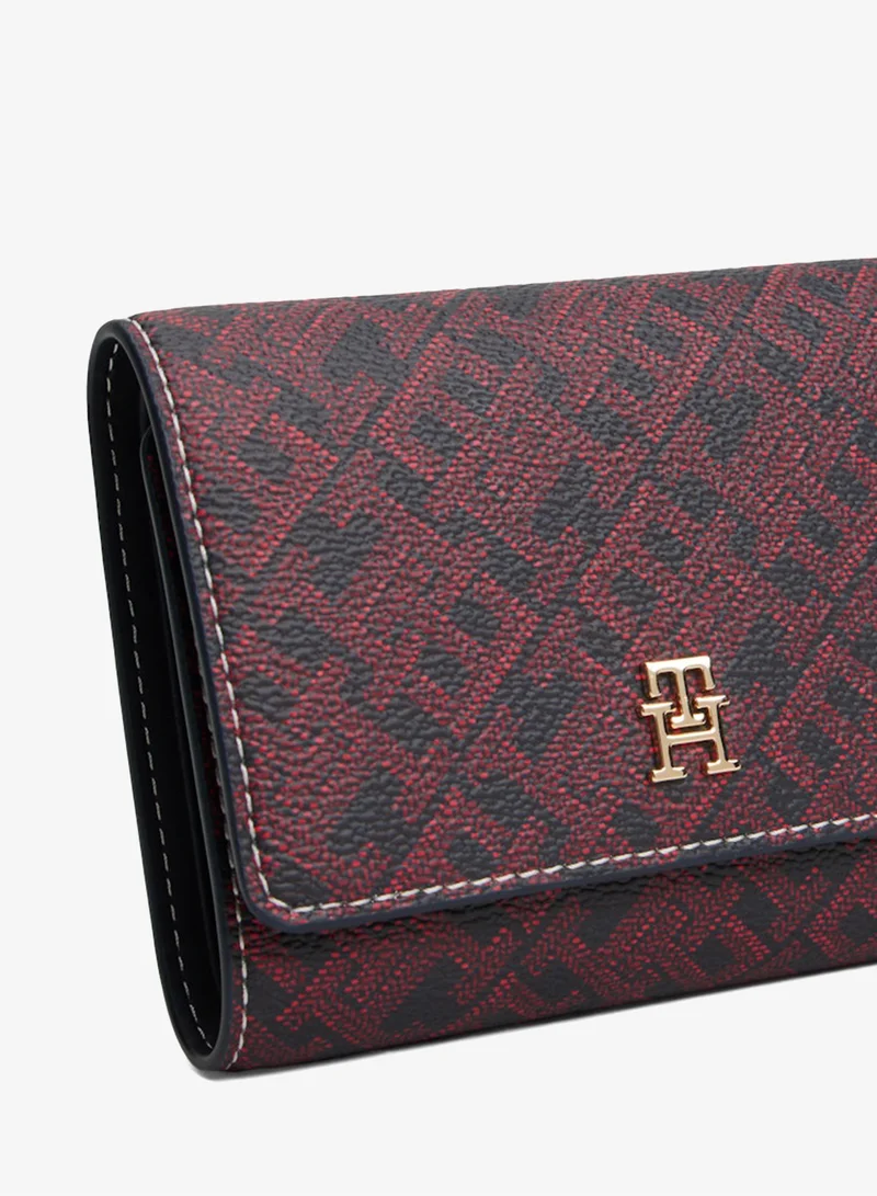 TOMMY HILFIGER Icon Trifold Mono Print