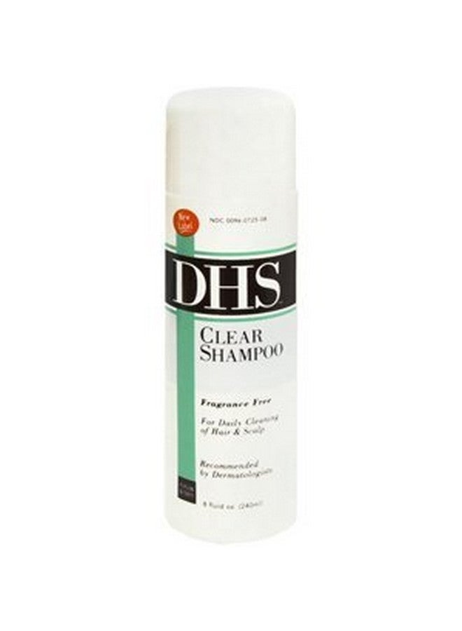 DHS Shampoo Clear Frag Free 8 Oz