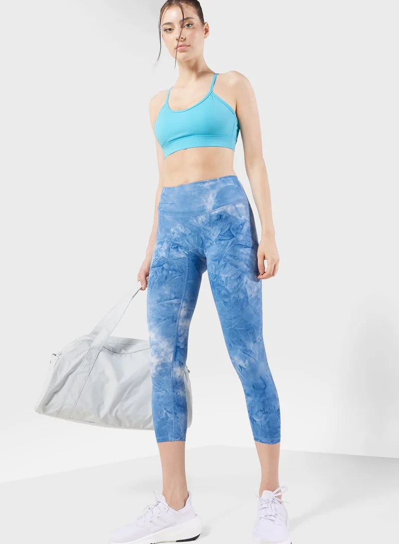 FRWD Tie Dye Print Athletic Legging