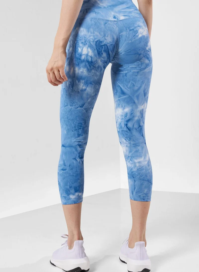 FRWD Tie Dye Print Athletic Legging