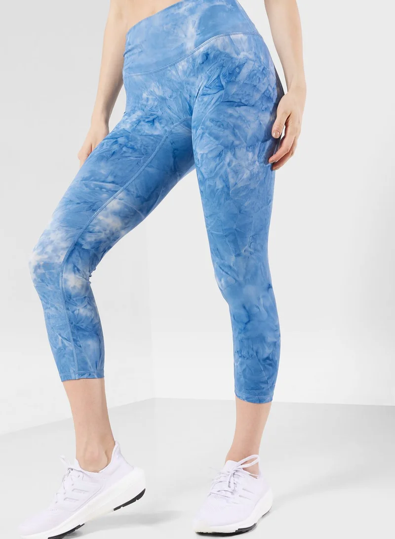 FRWD Tie Dye Print Athletic Legging