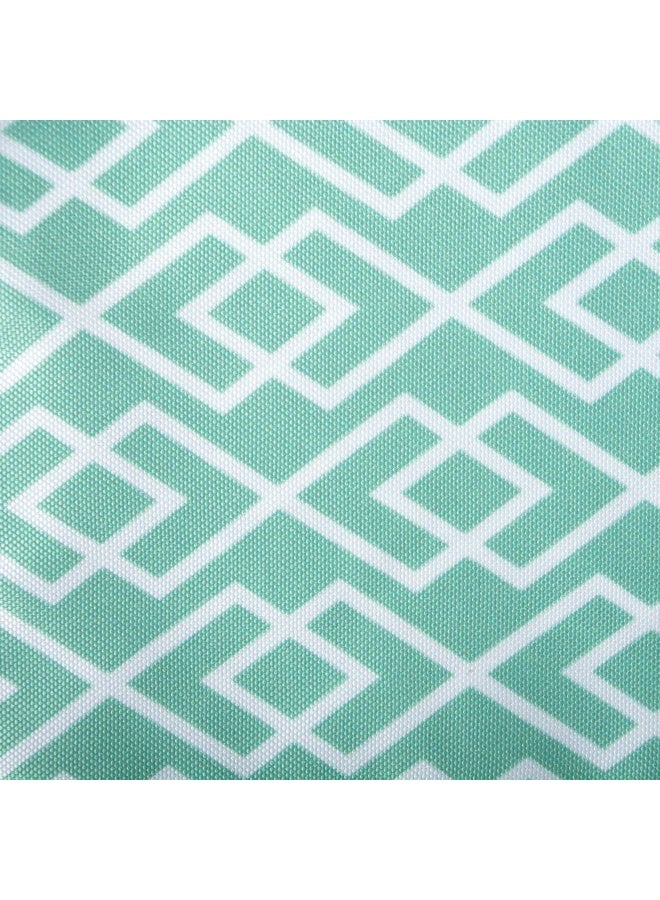 Sulky Diamond Outdoor Tabletop Collection, Stain Resistant & Waterproof, 60x84, Aqua - Image 2
