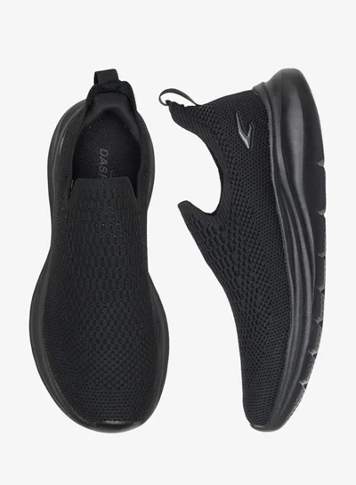 داش أحذية رياضية نسائية سهلة الارتداء بتفاصيل شعار