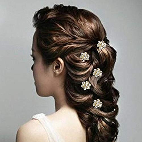 Rapidsflow Gold Bridal Hair Accessories Fancy Juda Pins for Women (1) - Image 3