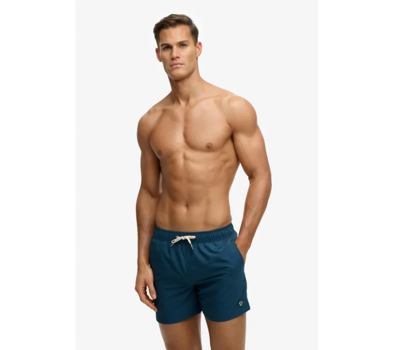 Superdry Embroidered Logo 15- Inch Swim Shorts