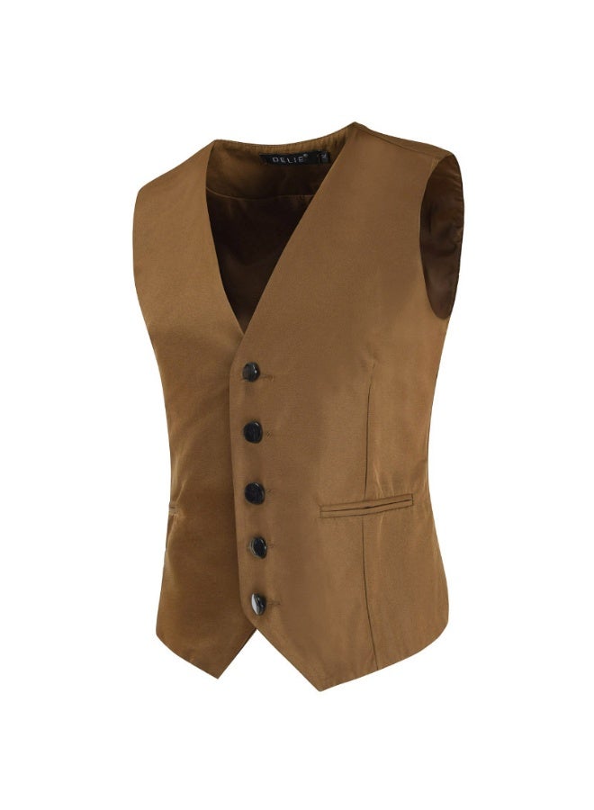Shougu New Fashionable Casual Men's Suit Vest  - Image 1