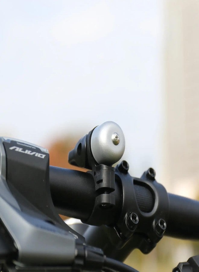 CATEYE OH-1500 Nido Bell – Brass Bike Bell with Distinctive Double Ring, Fits 22.2 mm or 25.4 mm Handlebars, Matte Finish, Clear Sound, Fits Road, MTB, Kids Bikes - Image 5