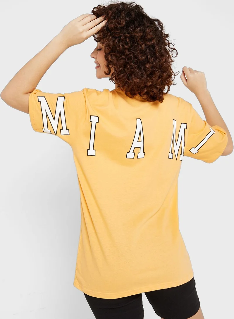 Ginger Oversized Graphic T-Shirt