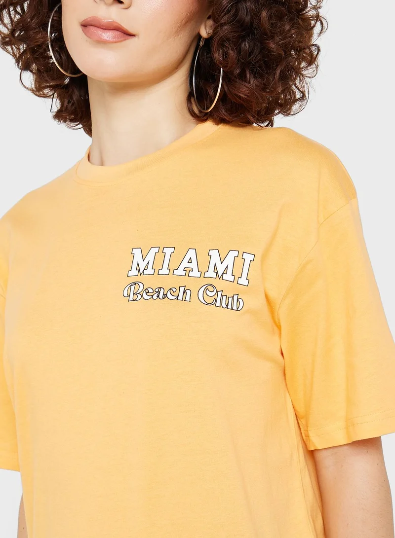Ginger Oversized Graphic T-Shirt
