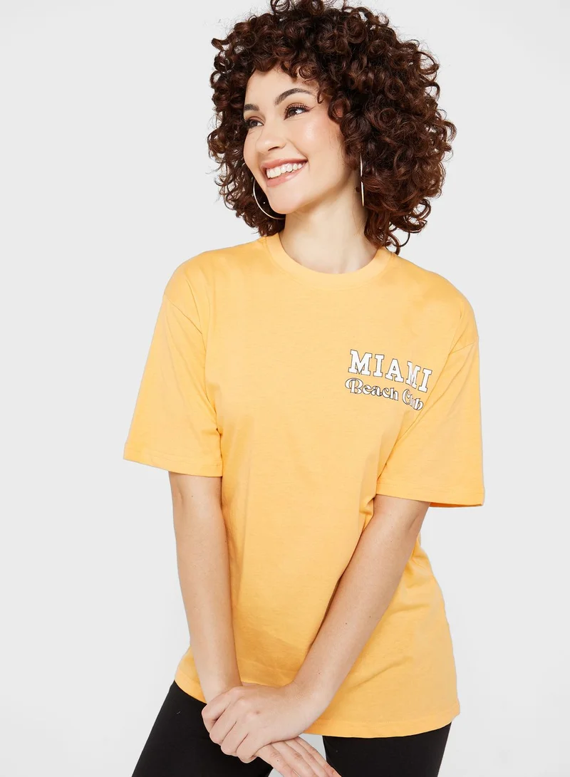 Ginger Oversized Graphic T-Shirt