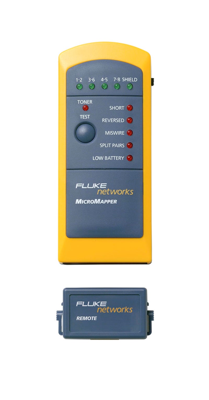 Fluke Networks جهاز اختبار النحاس Fluke Networks MT-8200-49A، رمادي/أصفر - Image 5