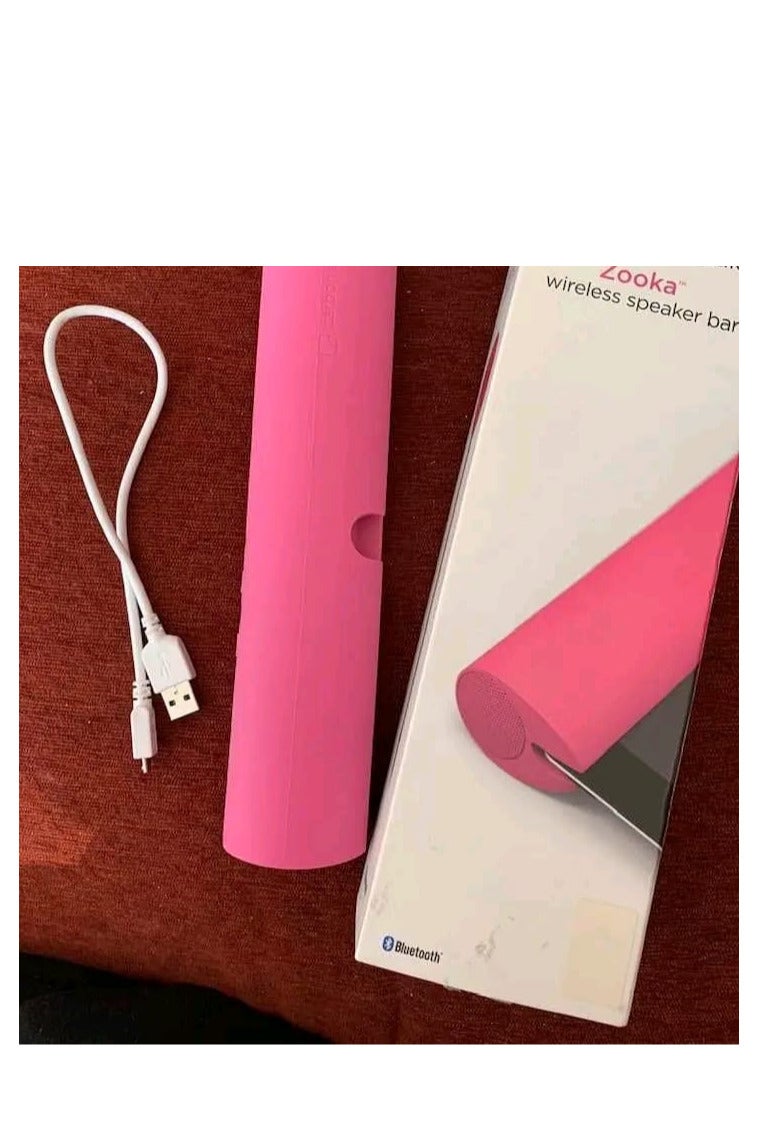 Zooka Zooka Bluetooth Stereo Wireless Speaker – Pink Silicone Tablet & Laptop Mount – Lightweight, Portable & Hands-Free Audio  - Image 4