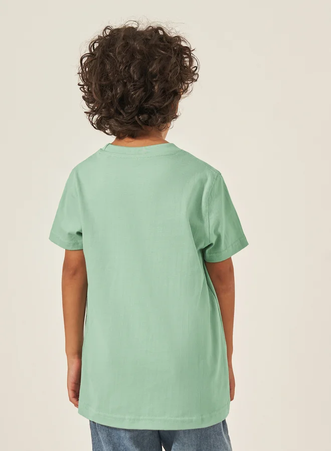 Styli Styli Graphic Print Short Sleeve T-Shirt