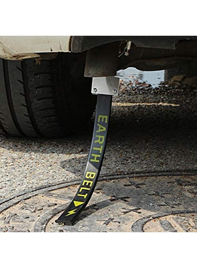 Yius Car Anti-Static Flex Strip Electrostatic Belt Strap, Black, 30-38cm, Passenger Car Compatible - Image 1