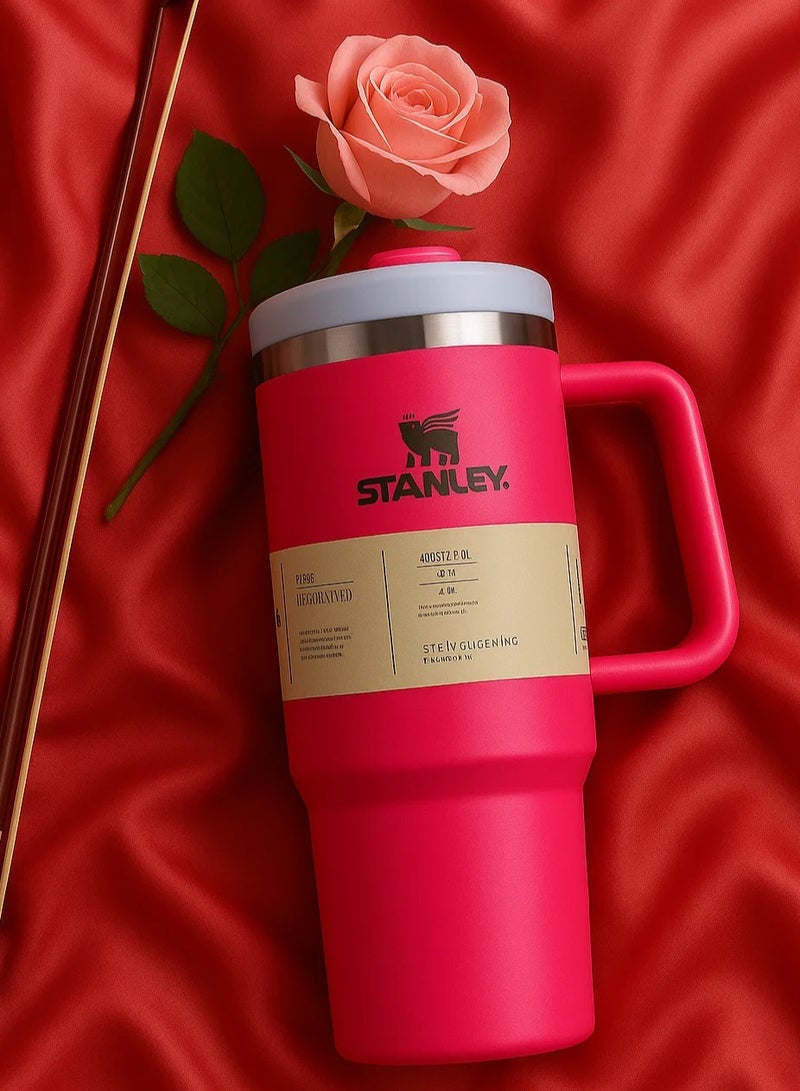 Stanley Quencher H2.0 Flowstat Original Sealed, Vacuum Insulated Stainless Steel Tumbler with Lid and Straw for Water, Iced Tea, Coffee, and Smoothies, 12 Hours Cold, 6 Hours Hot, 1.18 L - Image 1