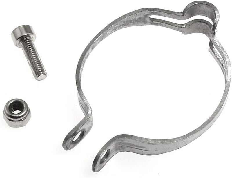 Maxmoral 4 Sets of 28.6mm Metal Ring to Frame MTB Bike Cable Guide Base Guide Clip Fitting Line Tube Seat Clamp - Image 2